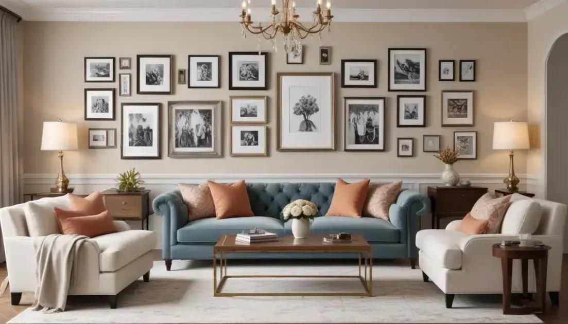 Benefícios de usar quadros e painéis na decoração