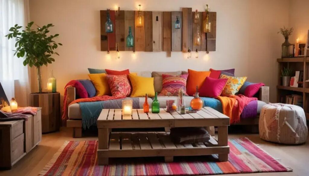 Decoração com materiais reciclados: transforme sua casa