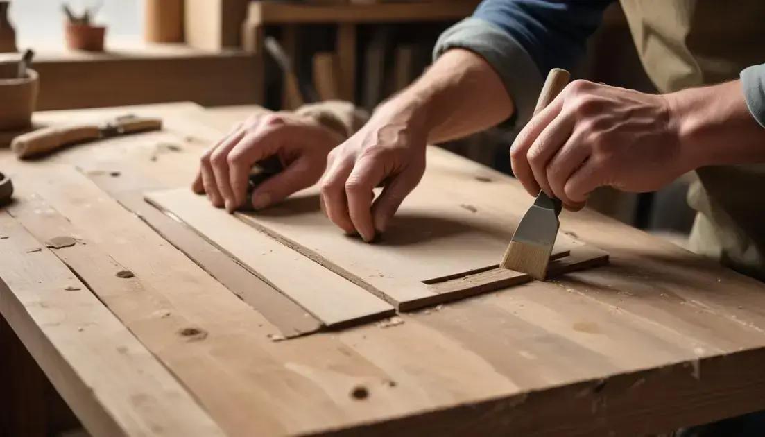 Técnicas para reparação e renovação de superfícies