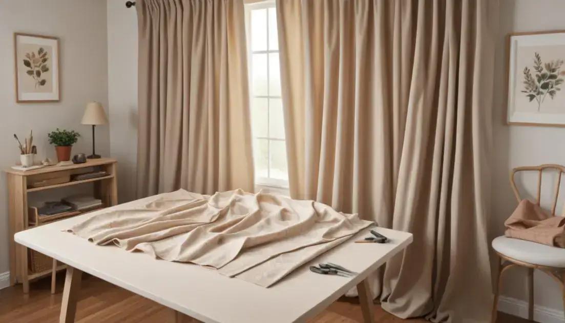 Passo a passo: como fazer suas próprias cortinas Passo a passo: como fazer suas próprias cortinas