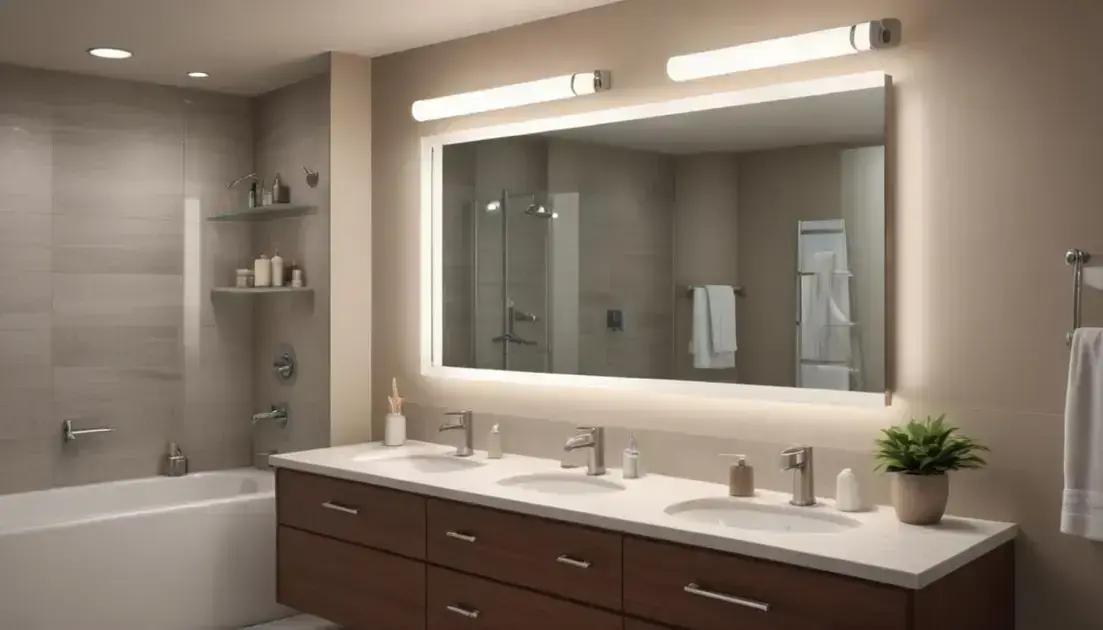 Tipos de iluminação para banheiros: direcional, difusa e decorativa Tipos de iluminação para banheiros: direcional, difusa e decorativa