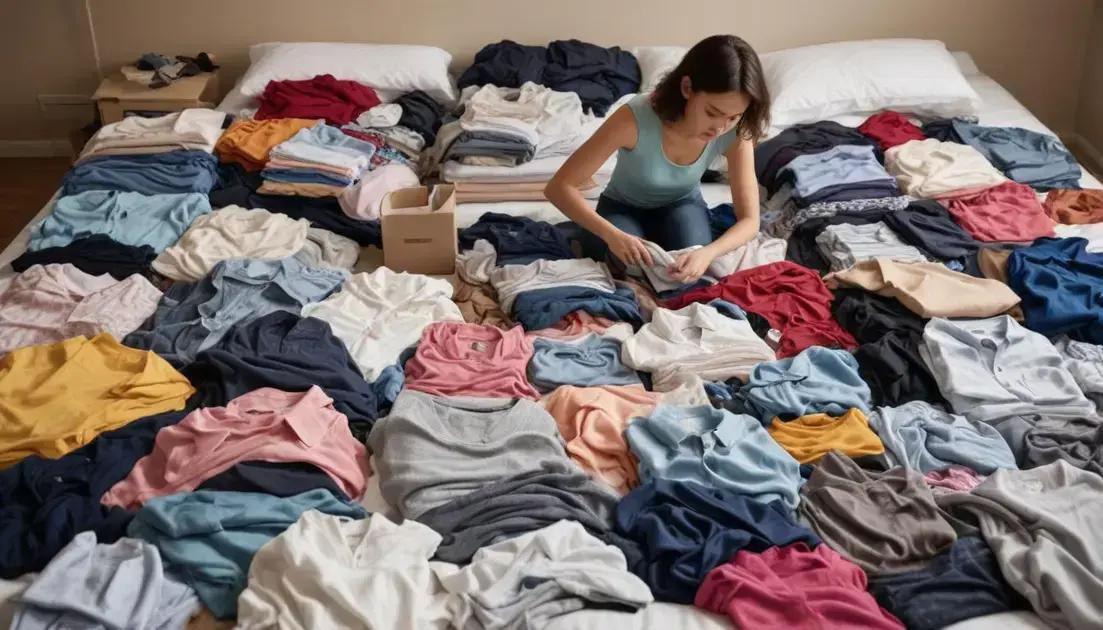 Como fazer uma triagem eficiente das roupas