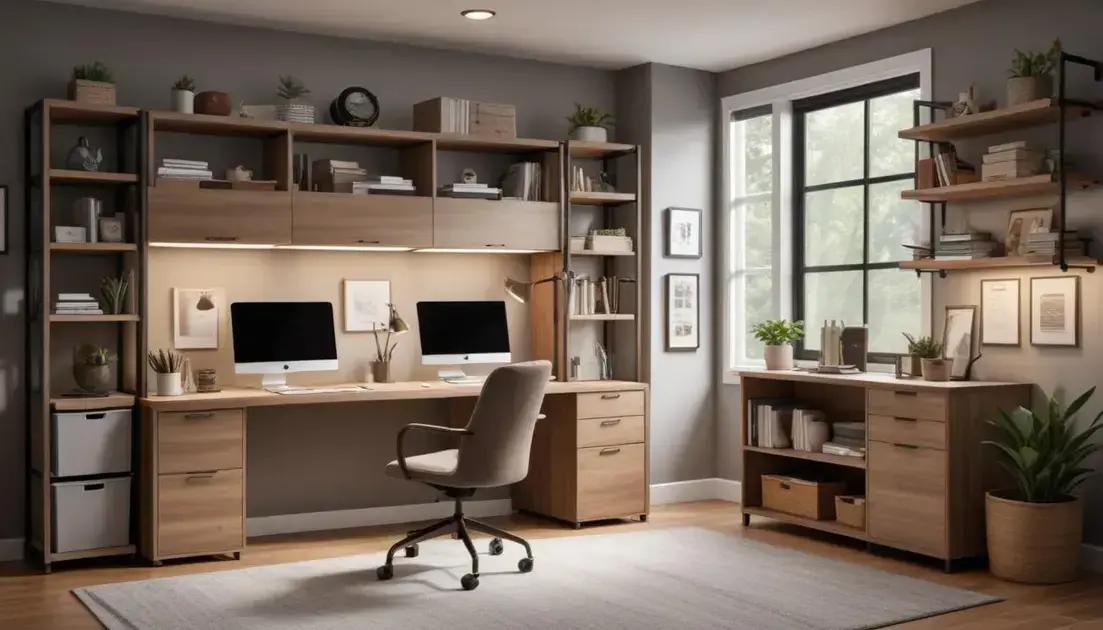 Dicas para otimizar o espaço do home office Dicas para otimizar o espaço do home office