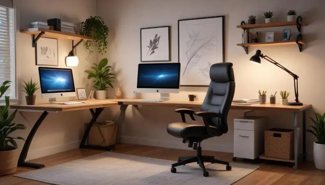 A importância da ergonomia no home office A importância da ergonomia no home office