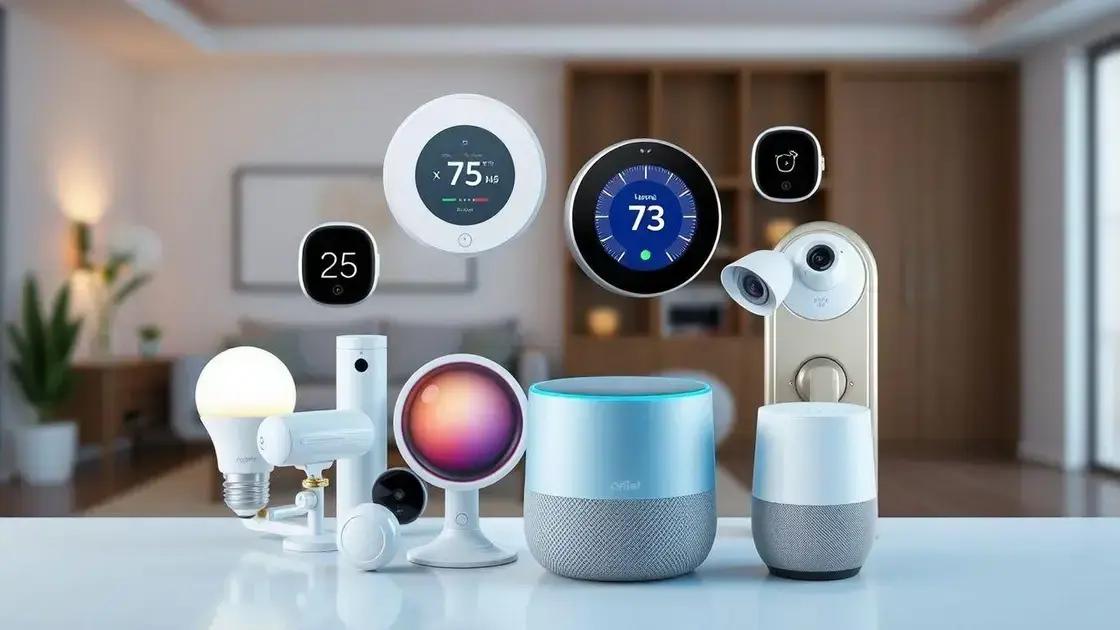 Principais dispositivos para automação residencial