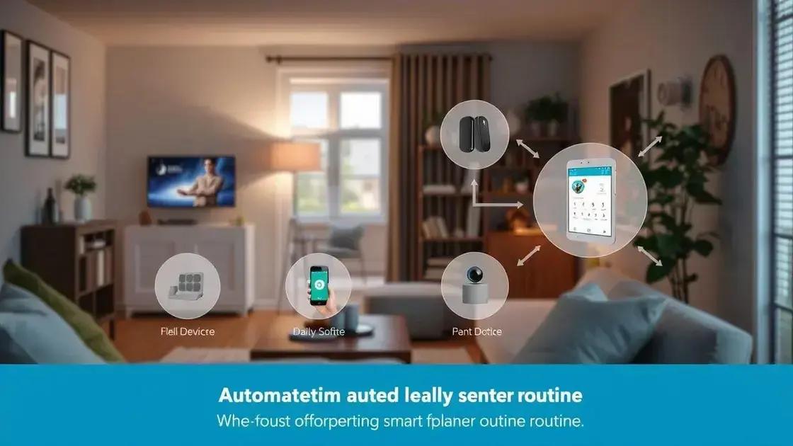 Benefícios de ter uma rotina automatizada Benefícios de ter uma rotina automatizada