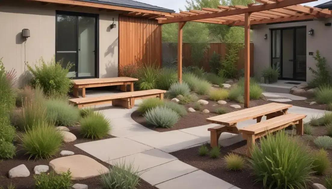 Sustentabilidade na organização de espaços externos