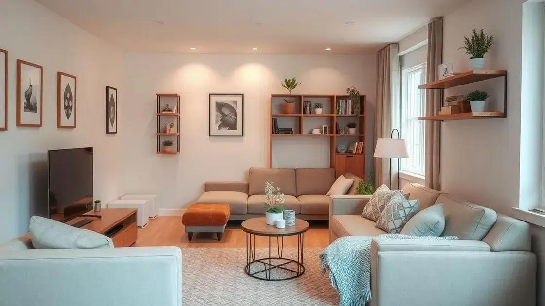 Dicas práticas para pequenos espaços