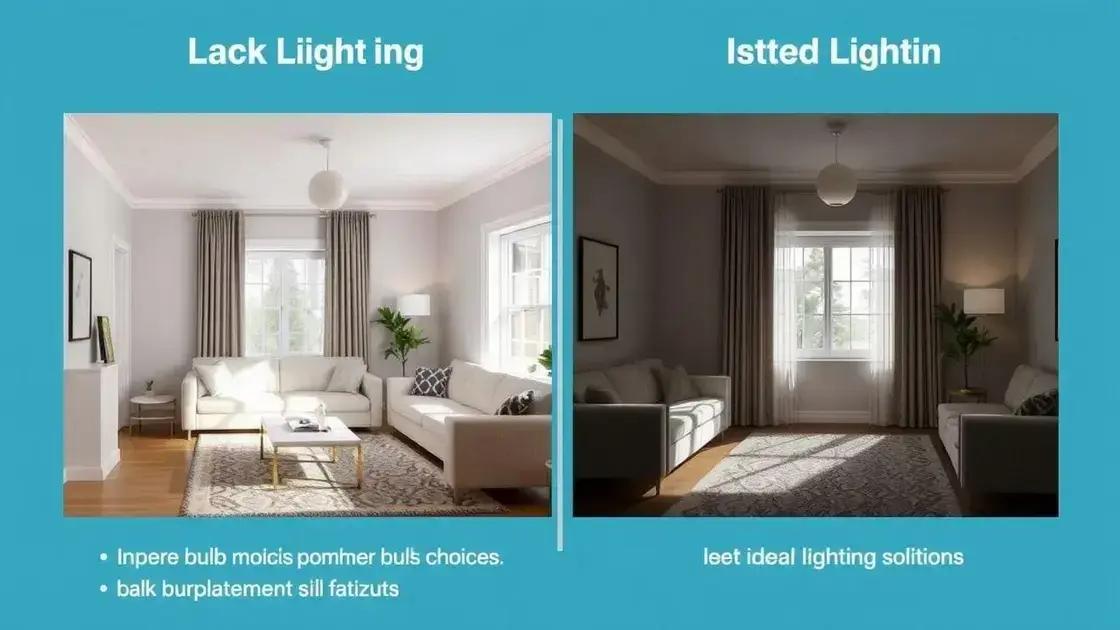 Erros comuns na escolha da iluminação e como evitá-los Erros comuns na escolha da iluminação e como evitá-los