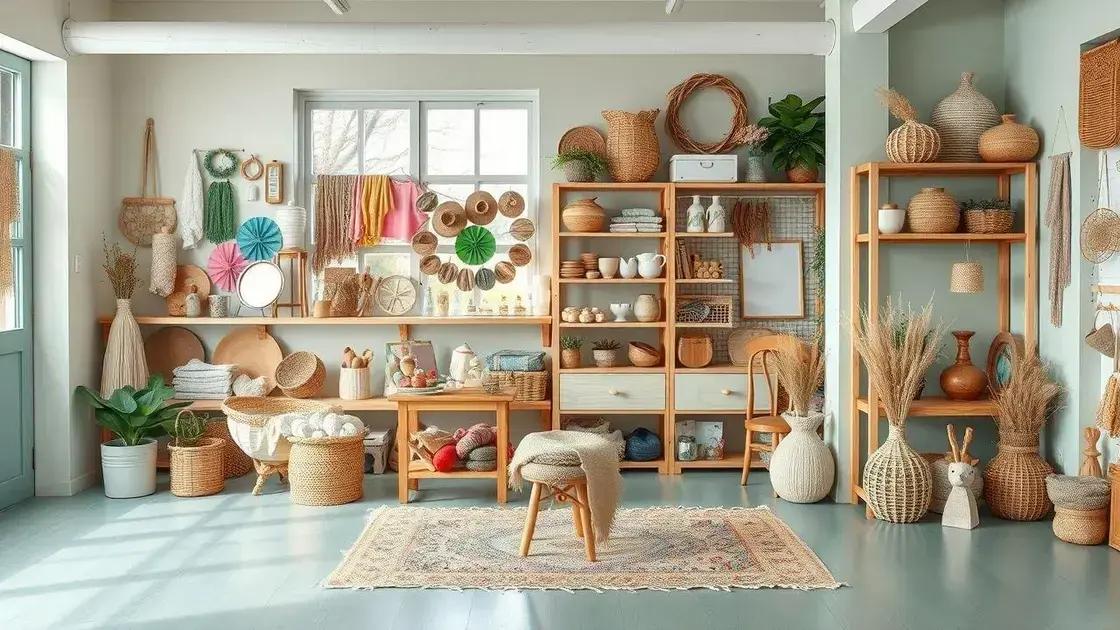 Materiais sustentáveis para artesanato em casa Materiais sustentáveis para artesanato em casa