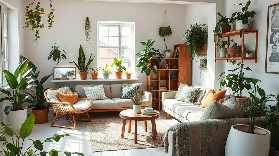 Como implementar a decoração sustentável na sua casa