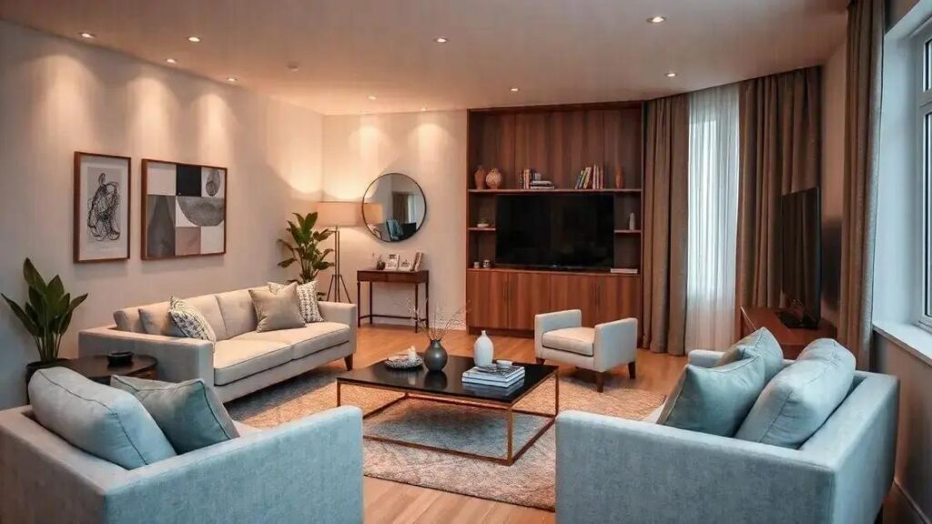 Iluminação para sala de estar: transforme seu ambiente com dicas incríveis