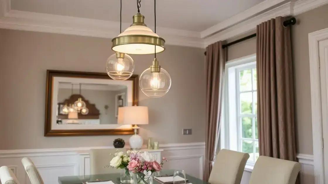 Benefícios da iluminação com pendentes na decoração Benefícios da iluminação com pendentes na decoração