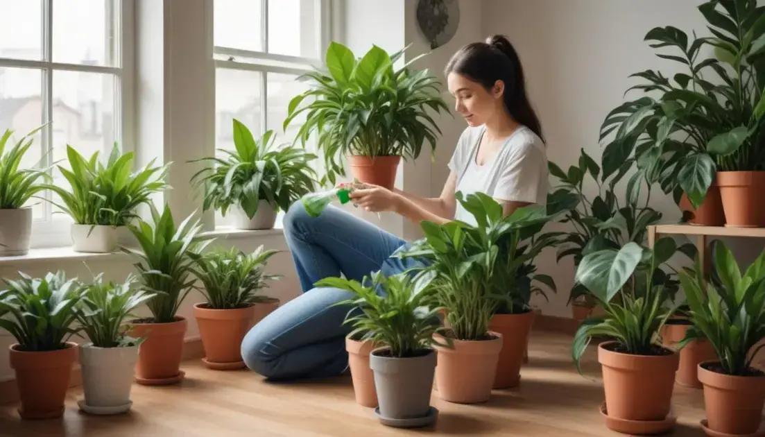 Dicas de cuidados para manter suas plantas saudáveis