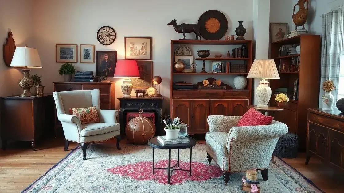 Como escolher peças vintage para sua casa