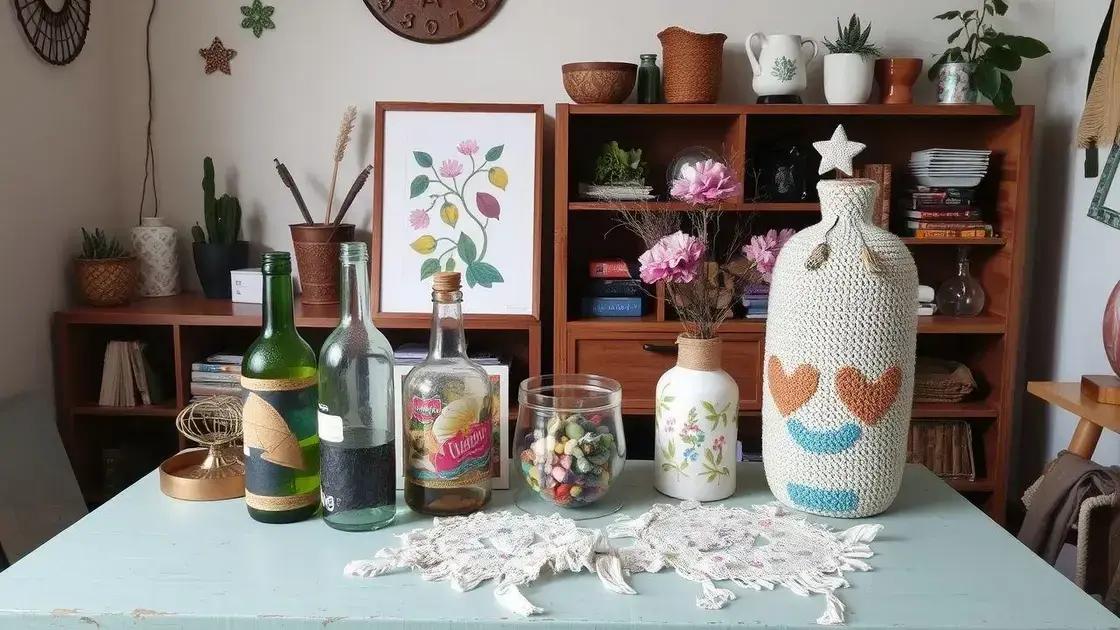 Como fazer objetos decorativos sustentáveis em casa Como fazer objetos decorativos sustentáveis em casa