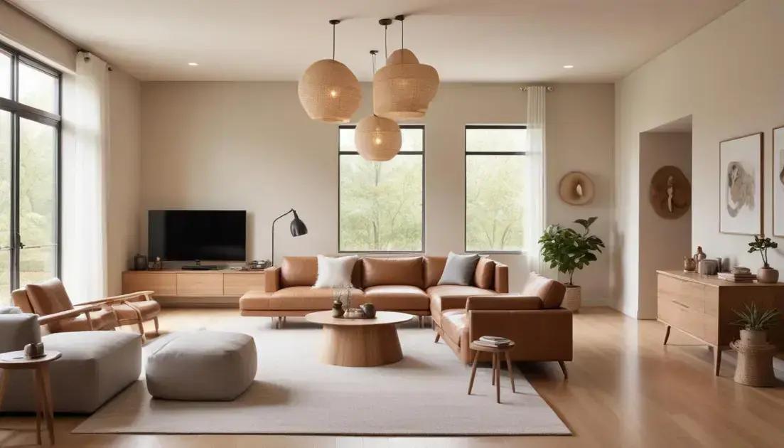 Elementos-chave nos estilos de decoração modernos Elementos-chave nos estilos de decoração modernos