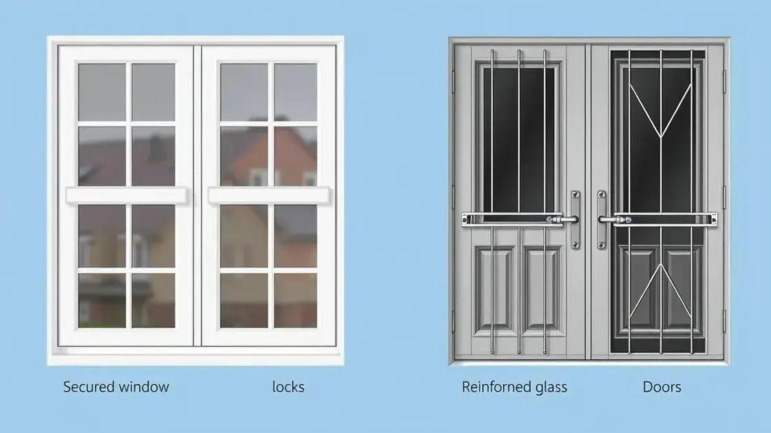 Dicas para reforçar janelas e portas
