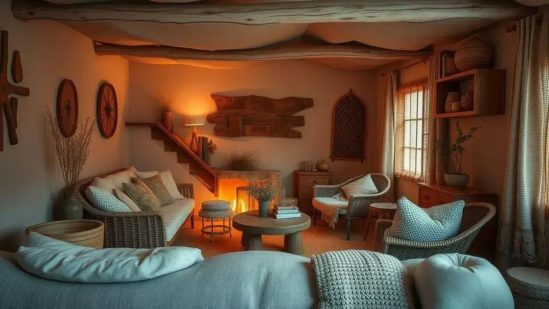 Benefícios das cores terrosas na decoração