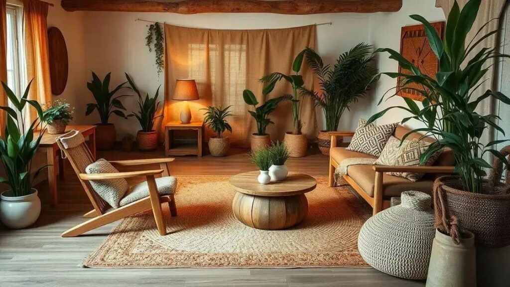 Decoração com texturas naturais: transforme seu lar em um refúgio acolhedor