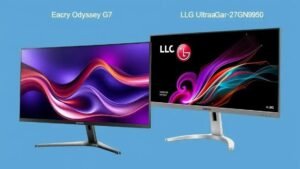 Comparativo Samsung Odyssey G7 vs LG UltraGear 27GN950: qual escolher?