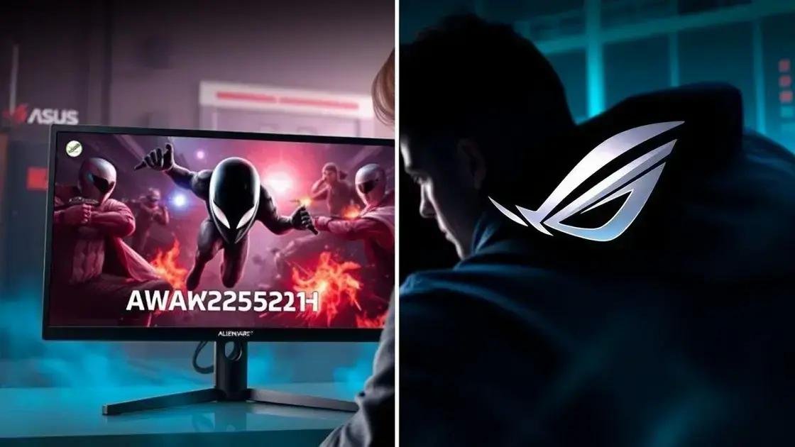 Desempenho em jogos: qual monitor se destaca?