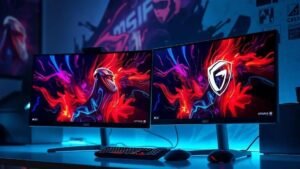 comparativo AOC Q27G2U vs MSI Optix G271 para jogos em 2K: Qual escolher?