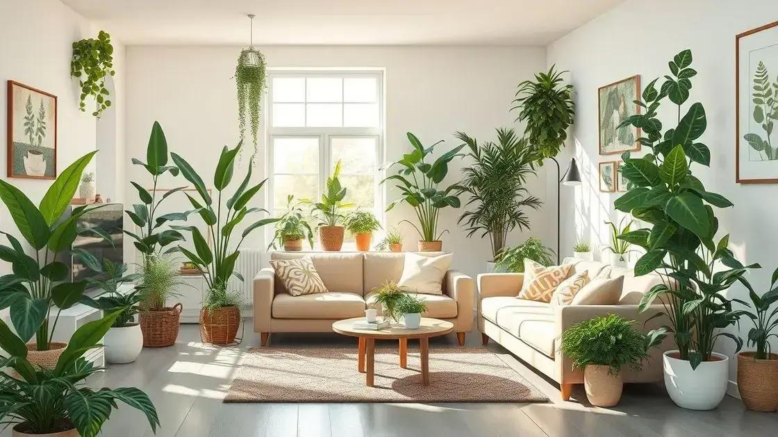 Plantas para decoração de interiores: como transformar sua casa com verde
