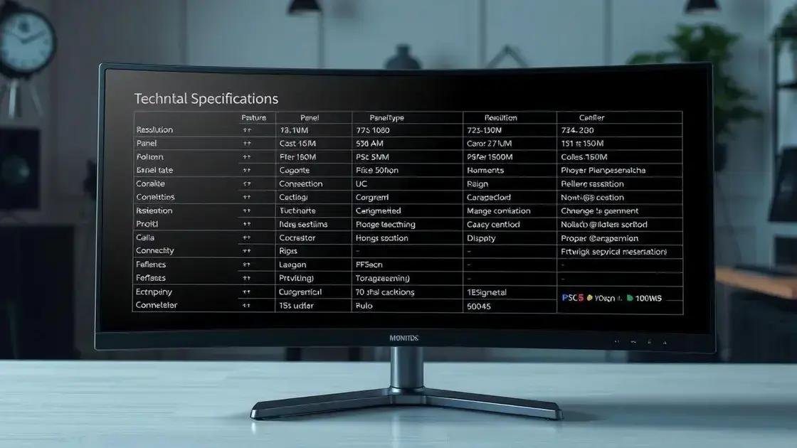 Características técnicas que você deve considerar