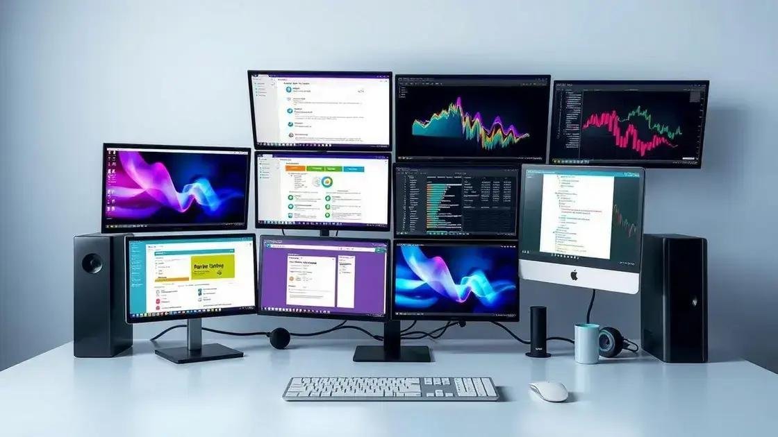 Dicas para otimizar o uso de múltiplos monitores Dicas para otimizar o uso de múltiplos monitores