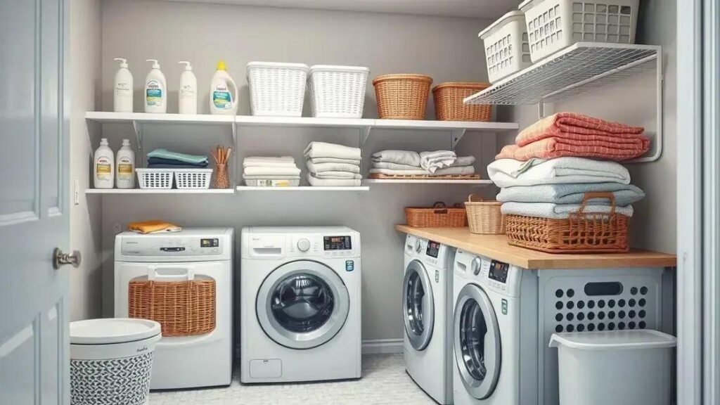 Organização de lavanderia: como facilitar a rotina e ganhar mais tempo