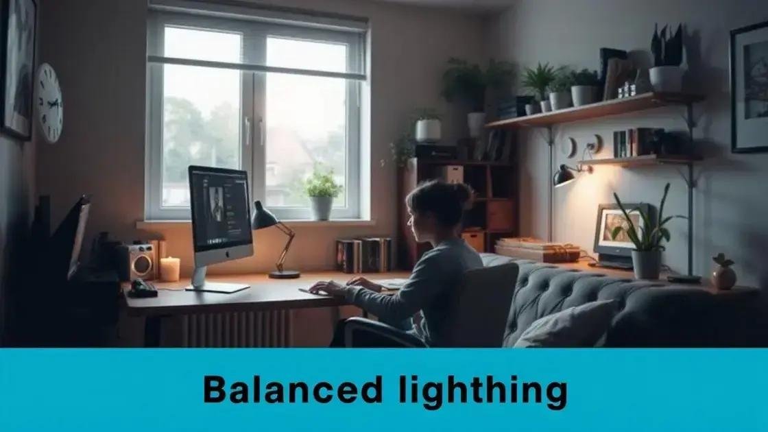 A importância da iluminação adequada