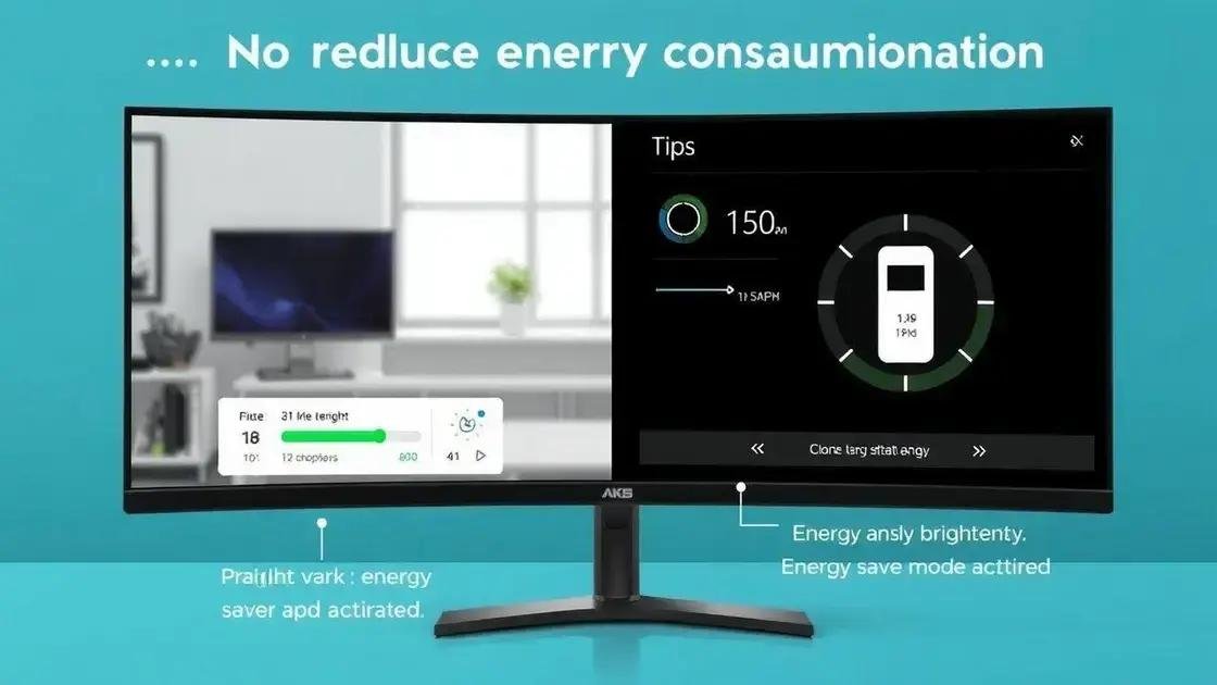 Dicas para reduzir o consumo energético do seu monitor 4K Dicas para reduzir o consumo energético do seu monitor 4K