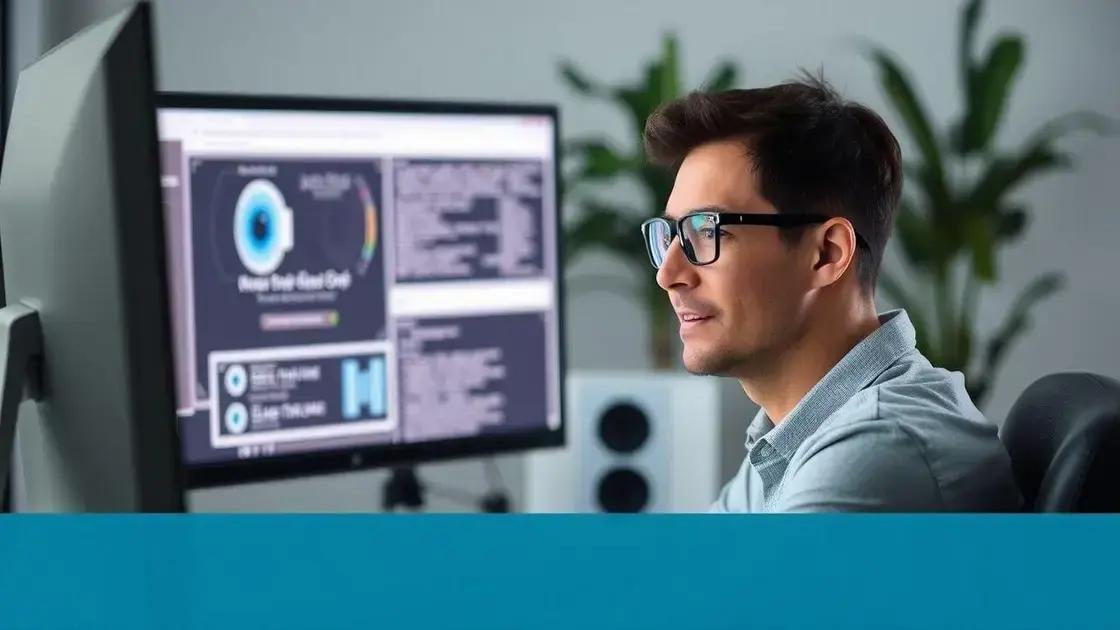 Qual monitor é melhor para quem tem miopia? Descubra as opções ideais