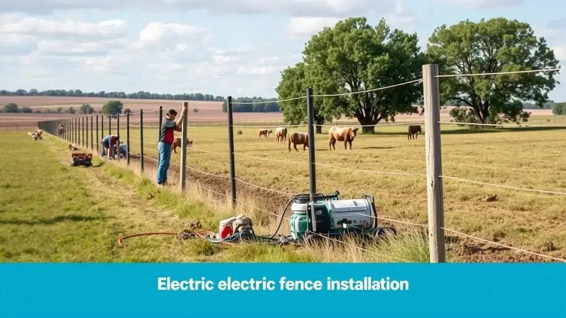 Instalação e manutenção de cercas elétricas Instalação e manutenção de cercas elétricas