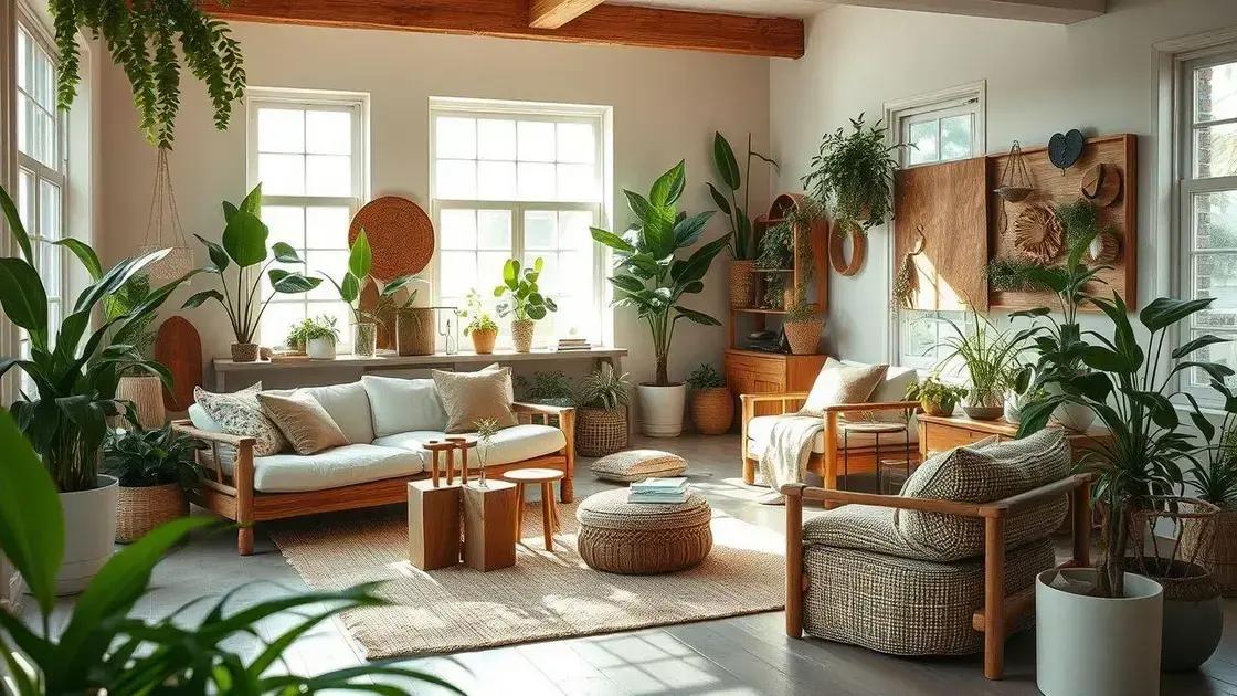 Benefícios da decoração sustentável Benefícios da decoração sustentável