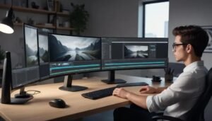 Monitor ultrawide para edição de vídeo: o melhor para profissionais