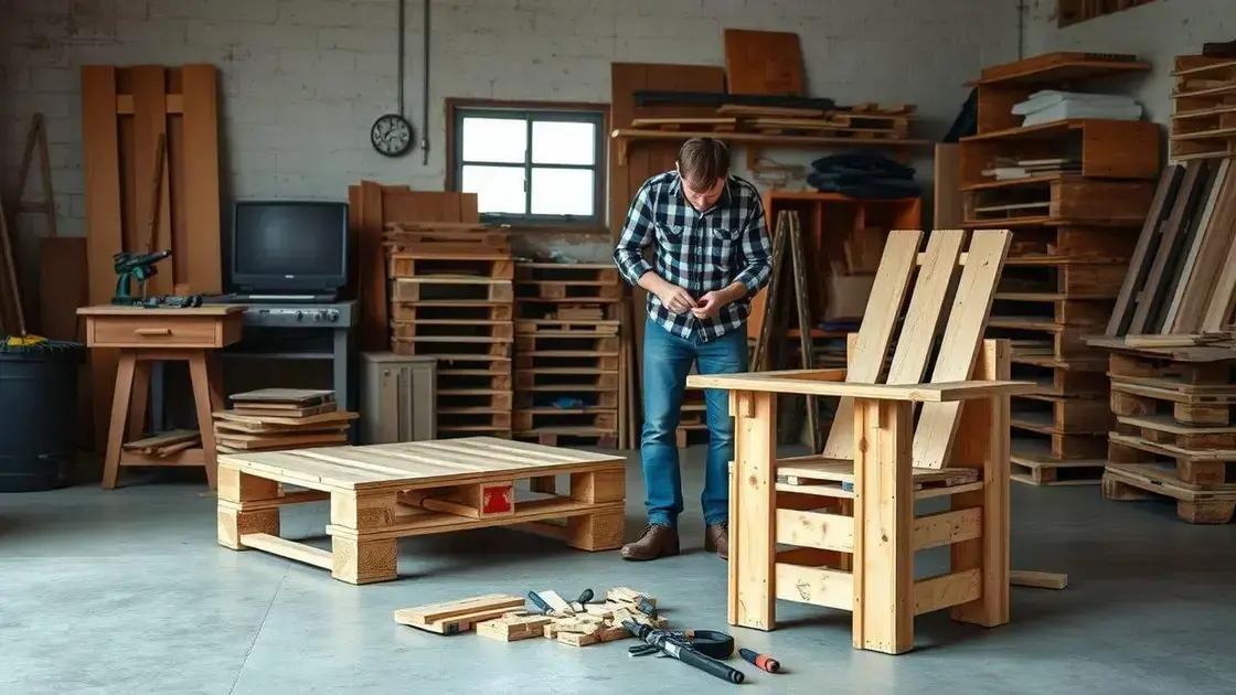 Como criar seus próprios móveis de pallets