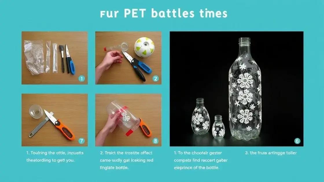 Passo a passo: como transformar garrafas PET em objetos decorativos Passo a passo: como transformar garrafas PET em objetos decorativos