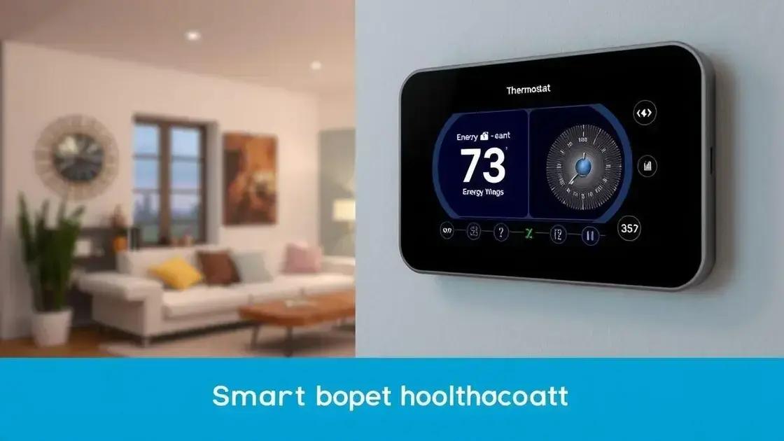 Vantagens de usar um termostato inteligente Vantagens de usar um termostato inteligente