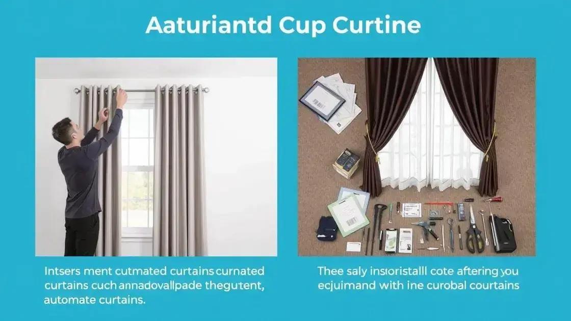 Dicas para instalar automação de cortinas