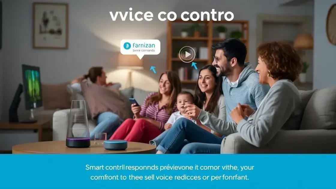 Benefícios de ter um controle por voz em casa Benefícios de ter um controle por voz em casa