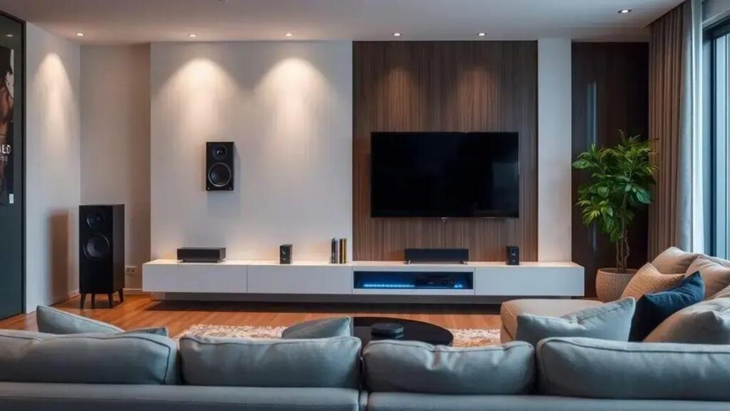 Sistema de som ambiente inteligente: transforme sua casa em um espaço sonoro