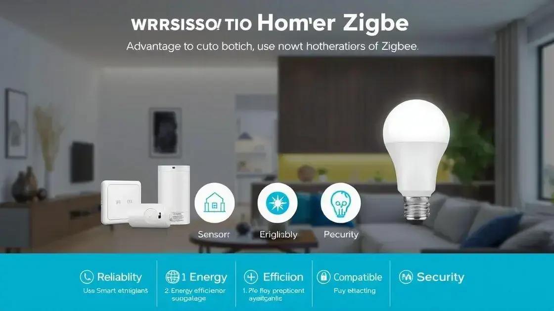 Vantagens de utilizar Zigbee na automação residencial