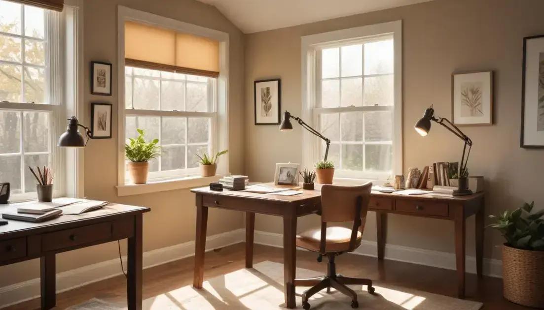 A importância da iluminação no home office