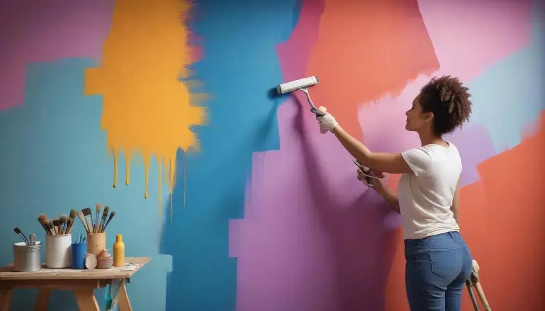 Dicas práticas para pintar paredes