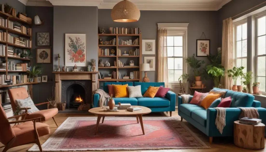 Estilos de decoração usando livros Estilos de decoração usando livros