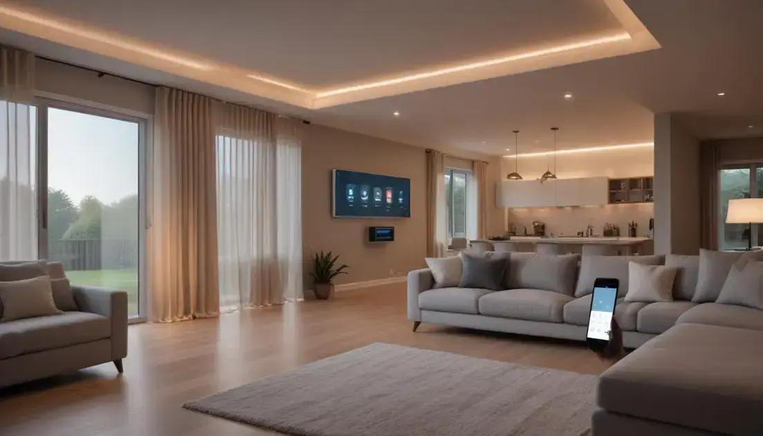 Integração com sistemas de automação residencial