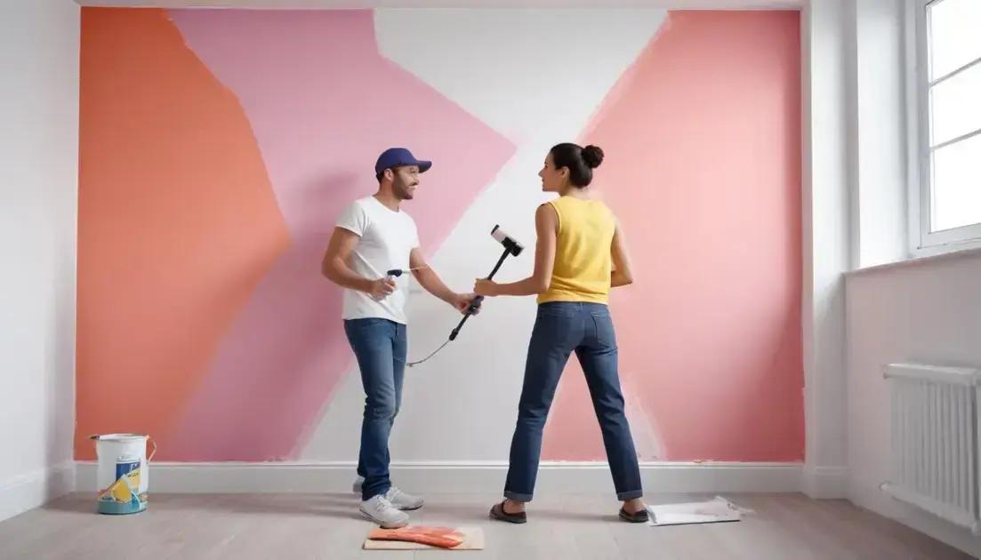 Como pintar parede sozinho: dicas práticas para um resultado perfeito