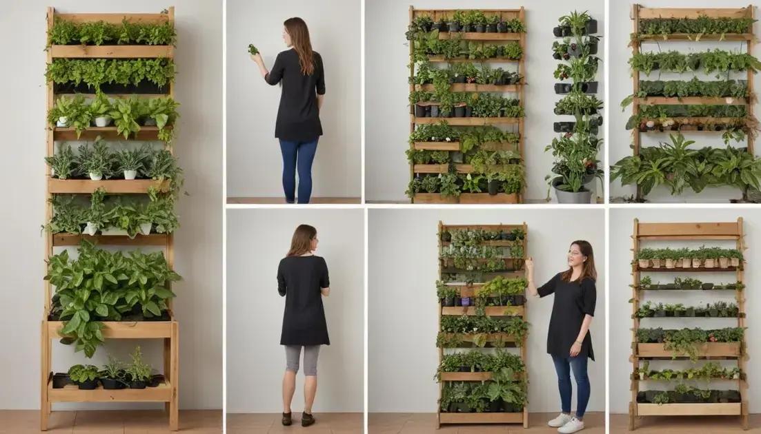 Passo a passo para montar sua horta vertical